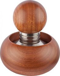 Motta Σετ Θέση & Tamper Handle with Flat Surface 58mm in Brown Color