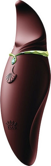 Zalo Hero Clitoral Vibrator 14.6cm Vin roșu