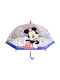 Umbrelă Umbrella Umbrella Stick Manual Transparent Cu Disney Mickey Mouse Designs 72cm 3635 Transparent Albastru transparent