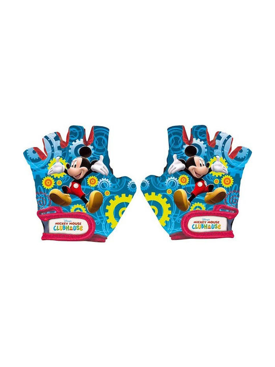 Protype Half Finger Cycling Gloves Kids Multicolored
