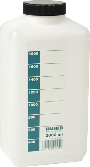 Kaiser Chemical Storage Bottle 2000ml Εξοπλισμός Σκοτεινού Θαλάμου