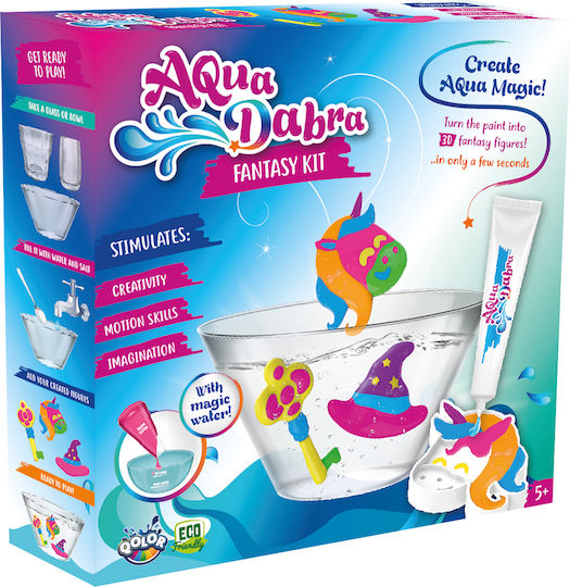 Aqua Dabra Children's Arts & Crafts Creation Set AquaDabra Magic World For Children 5+ Years 8 Pieces