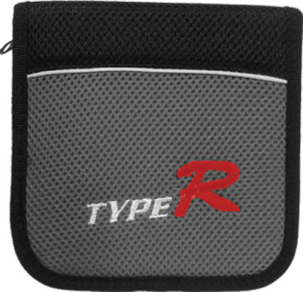 Auto Gs Φορητή Θήκη CD & DVD Θήκη CD Διχτυ Type R Γκρι