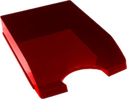 Metron Filing Tray Plastic Classic 800 Red 35x25x6.6cm