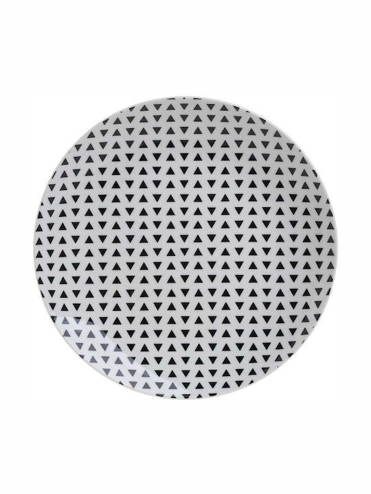 Click Plate Desert made of Porcelain Multicolour with Diameter 19cm