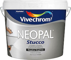 Vivechrom Neopal Stucco Chit de Utilizare Generală Pregătit Spatulă pentru chit Alb 5kg