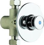 La Torre 410/SH Pressable Built-in Flushometer Valve 200-410SH-100