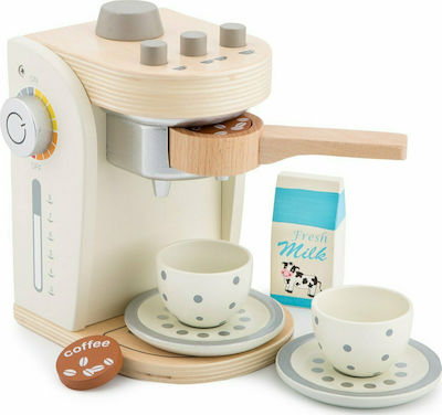 New Classic Toys Kids Household Appliance Εσπρεσιέρα made of Wood