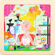 Wooden Kids Puzzle Dancing Princess for 3+ years+ Years 9pcs Robotime