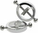 Set Cleme Pentru Sfârcuri Nipple Clamps Reglabile 2 Bucăți Cleme Pentru Sfârcuri Argintii 2 Bucăți