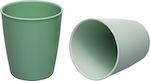 Nip Toddler Plastic Cups 2pcs for 24m+ Green