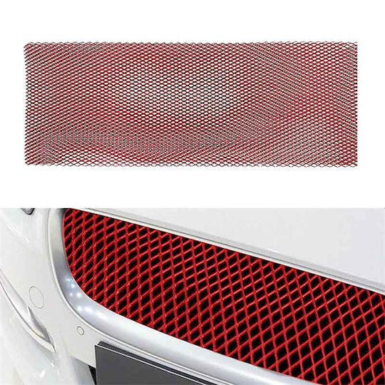 Auto Gs Grilă Decorativă Auto 120buc x 20buc Culoare Roșu
