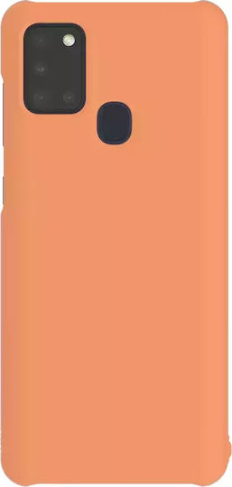 Samsung Premium Hard Cover by Wits Back Cover Plastic Orange (Galaxy A21s)