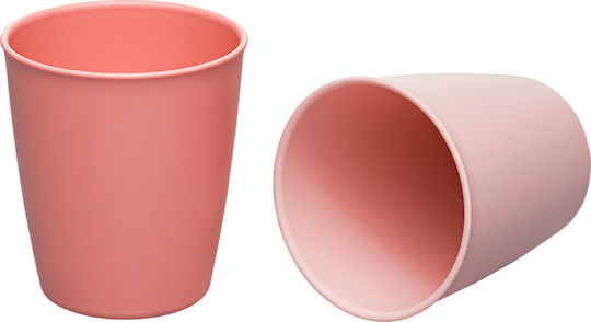 Nip Baby Cups made of Plastic Pink 2pcs for 24m+m+
