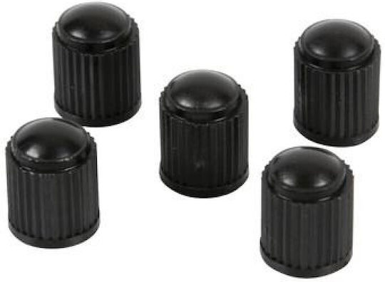 Lampa Car Tire Valve Caps Plastic Black 100pcs