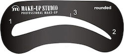 Make-up Studio Stencil Φρυδιών 1 Rounded
