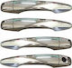 S-dizayn Exterior Car Decorative Handles Citroen C4 4pcs