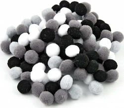 Meyco Craft Pom Pom with Diameter 10mm Set of 1...
