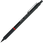 Rotring Rapid Pro Механичен Молив за Рисуване Метално 0.7мм с Гума Черно