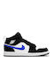 Air  1 Mid Αθλητικά Παιδικά Παπούτσια Μπάσκετ με Κορδόνια Μαύρα