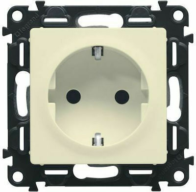 Legrand Valena Life Single Power Safety Socket Beige