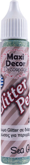 Maxi Decor Stift Glitter Grün 28ml