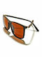 Mohiti Sunholics Sunglasses with Brown Plastic Frame and Orange Polarized Lens PL400 BR