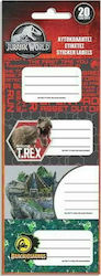 Diakakis Notebook Labels Jurassic Stickers 20pcs