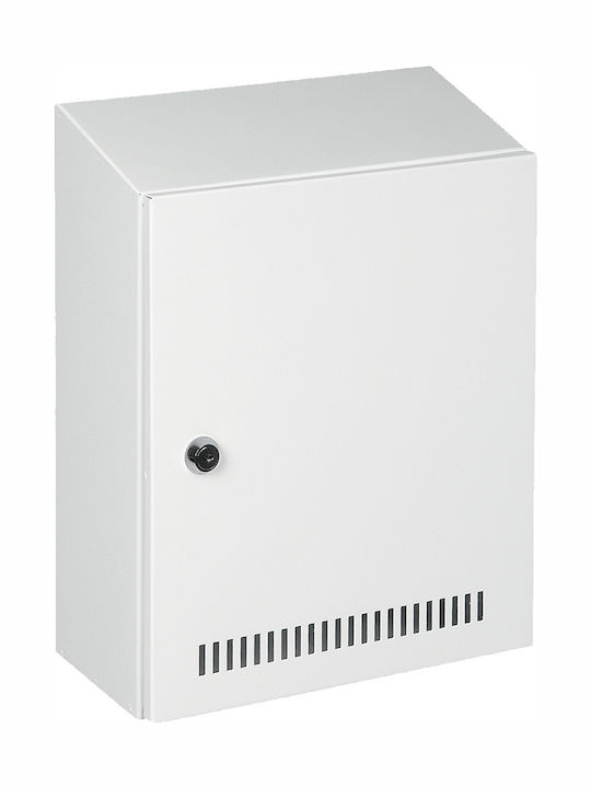 Viometal LTD Milano 206 Outdoor Mailbox Metallic in White Color 26.5x12.2x33cm