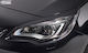 Autostyle Front Headlight Eyebrows for Opel Astra Headlight Eyebrows for OPEL Astra H HB 5D