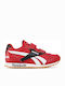 Reebok Kids Sports Shoes Running Royal Classic Jogger with Velcro Flash Red / Black / White