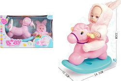 Baby-Puppen-Set Κουνιστό Αλογάκι für 1+ Jahre