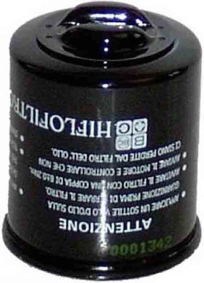 Hiflofiltro Motorcycle Oil Filter για Piaggio Beverly 125 '01-'1/Beverly 250 '06-'09/Beverly 300 '09-'14 for Aprilia Sportcity 125