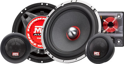 MTX Set Auto-Lautsprecher Autolautsprecher 6.5" mit 90W RMS (2 Weg)