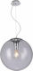 MultiHome Pilko Pendant Light Single-Light Ball Transparent