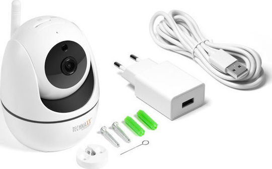 Technaxx TX-146 IP Cameră de Supraveghere Wi-Fi Full HD 1080p cu Comunicare Bidirecțională și Lentilă 3.6mm