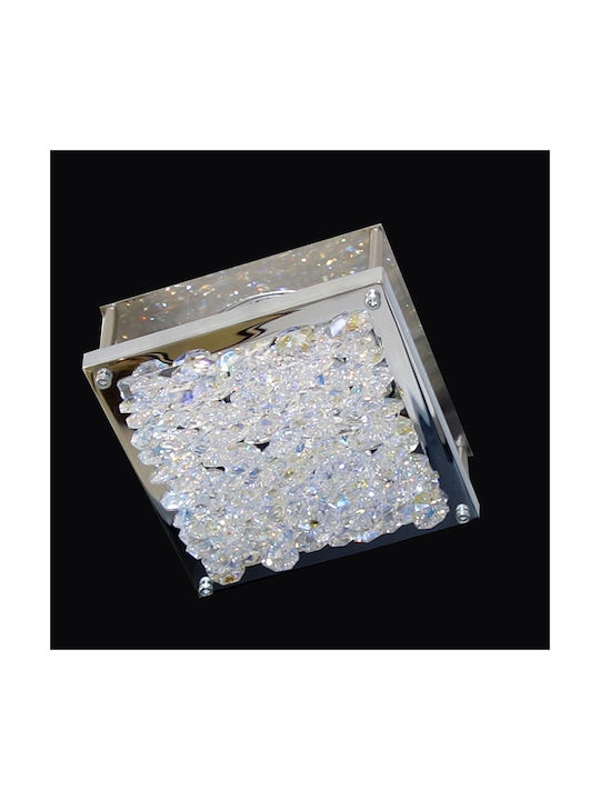 DITS Lighting Dits Lighting Zic Single Spot with Socket GU10 in Silver Color
