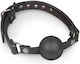 Easytoys Ball Gag With Large Silicone Ball Φίμωτρο σε Μαύρο Χρώμα