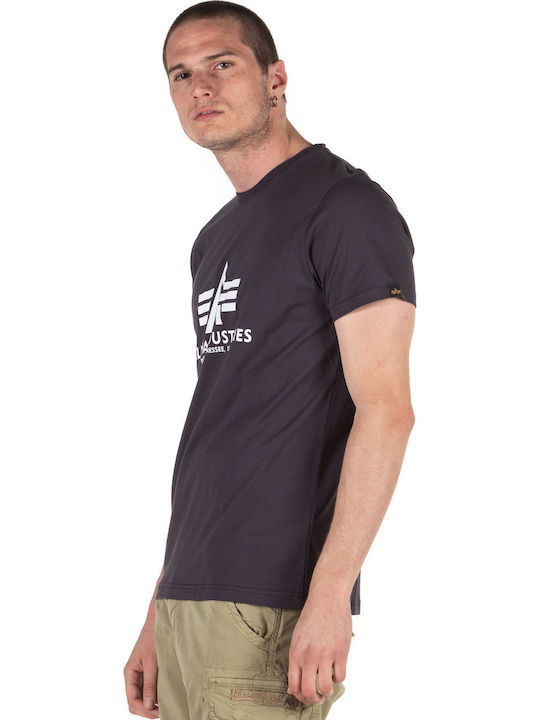 Alpha Industries Basic T-shirt Μαύρο