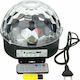 Smart Διακοσμητικό Φωτιστικό Disco Ball LED Party Light 20x20x20εκ.