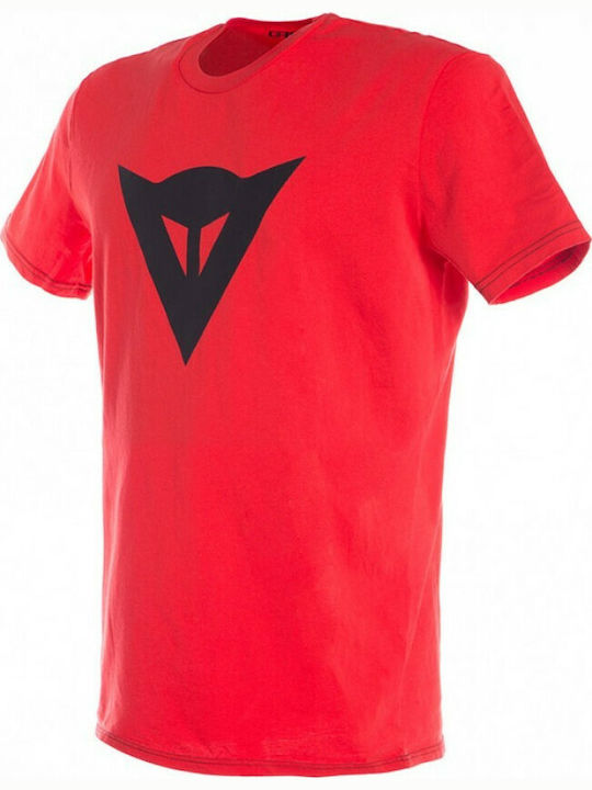 Dainese Speed Demon Bărbați T-shirt Sportiv cu Mânecă Scurtă Roșu