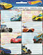 Gim Notebook Labels Hot Wheels 16pcs