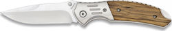 Albainox Hunting Zebra Pocket Knife with Locking Mechanism Brown Albainox Hunting Zebra Pocket Knife with Locking Mechanism Brown