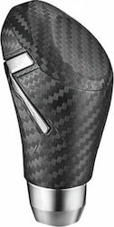 Auto Gs Πόμολο Οβάλ Carbon με Νίκελ