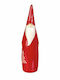 Dekorativer Weihnachtsmann Rot aus Keramik 28cm