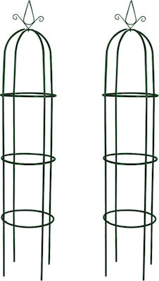 Metallic Arch Green 190x38cm 2pcs