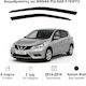 Heko Комплект Ветробрани Dark Fime за Nissan Pulsar 2бр