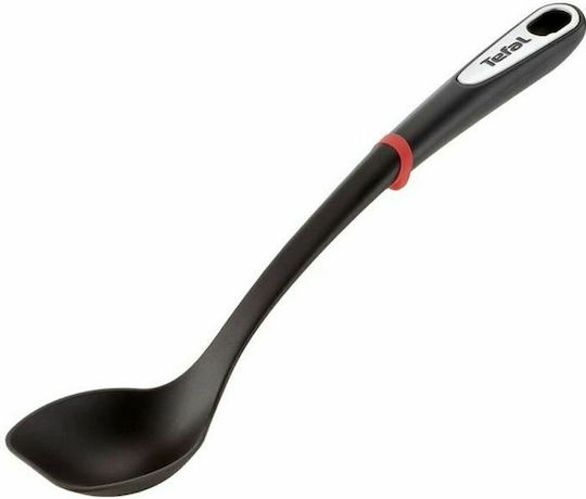 Tefal Ingenio Tiefe Servierlöffel aus Nylon Schwarz 33,6cm