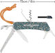 Gentlemen's Hardware 8-in-1 MARINE Multi-tool Survival Green