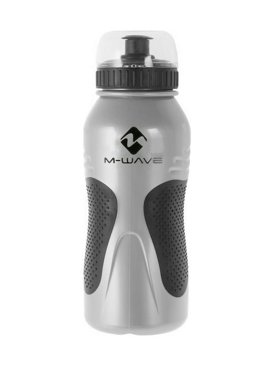 M-Wave Pbo Plastic Water Bottle 600ml Gray